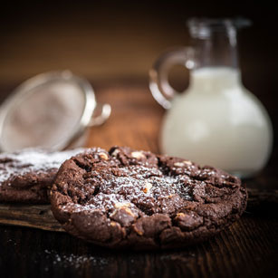 image of a chocolate cookie