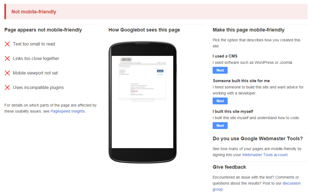 google-mobile-friendly-websites-test-fail